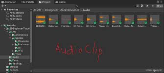 unity sound effectsUnity音效制作教程：从入门到精通