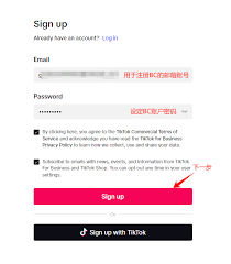 tiktok business account registration二、创建商务中心