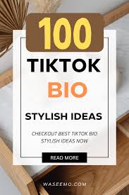 tiktok bio stylish什么是TikTok Bio Stylish？