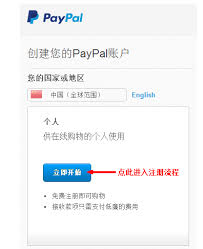 PayPal注册流程