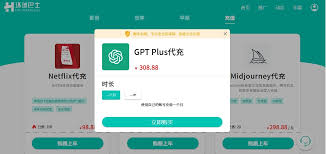 ChatGPT Plus订阅示例