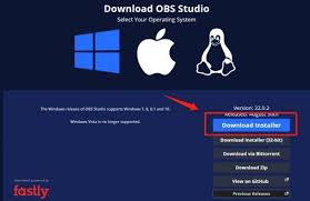 OBS-Studio下载与安装步骤截图